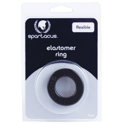 Elastomer Cock Ring - Metro Black