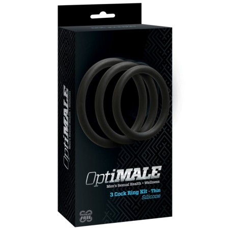 OptiMale C Ring Kit Thin - Black