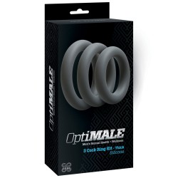 OptiMale C Ring Kit Thick - Slate