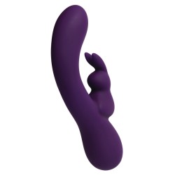 VeDO Kinky Bunny Plus Rechargeable Dual Vibe - Deep Purple