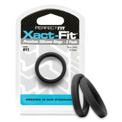 Perfect Fit Xact Fit No.11 - Black Pack of 2