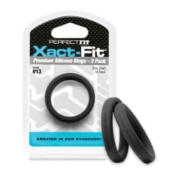 Perfect Fit Xact Fit No.13 - Black Pack of 2