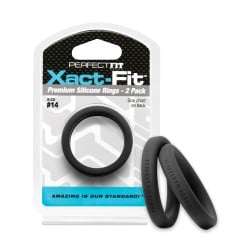 Perfect Fit Xact Fit No.14 - Black Pack of 2