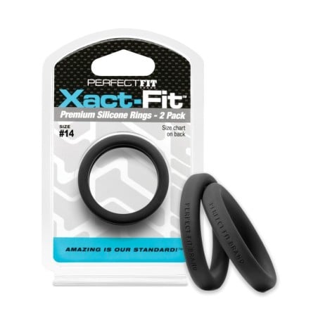 Perfect Fit Xact Fit No.14 - Black Pack of 2