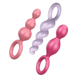 Satisfyer Plugs - Set of 3 Colors