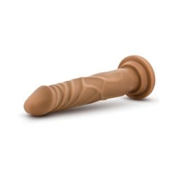 Blush Dr. Skin Realistic Cock Basic 7.5" - Mocha