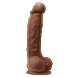 Colours Dual Density 5" Dildo - Brown