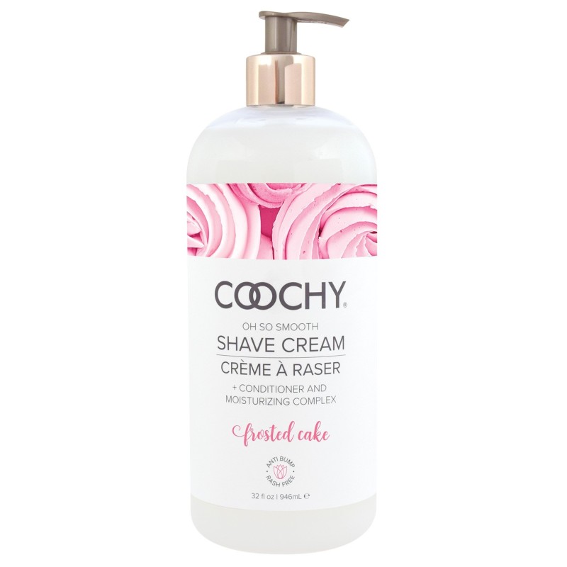 COOCHY Shave Cream - 32 oz Frosted Cake COOCHY Shave Cream - 32 oz Frosted Cake