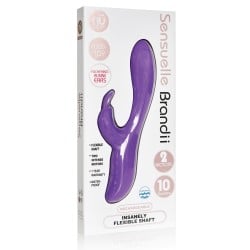 Sensuelle Brandii Bendable Rabbit - Purple
