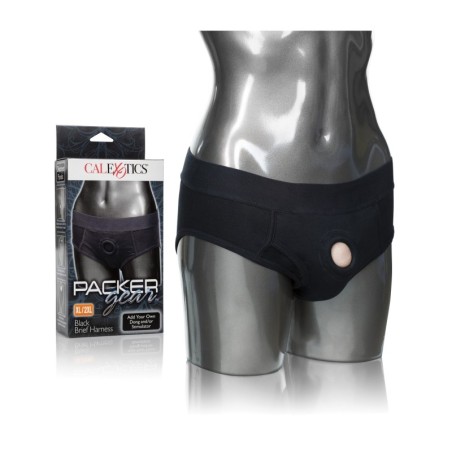 Packer Gear Brief Harness XL/2XL - Black