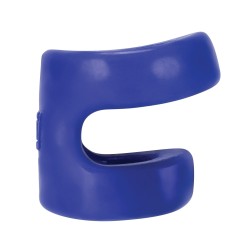 Hunky Junk Connect Cock Ring w/Balltugger - Cobalt