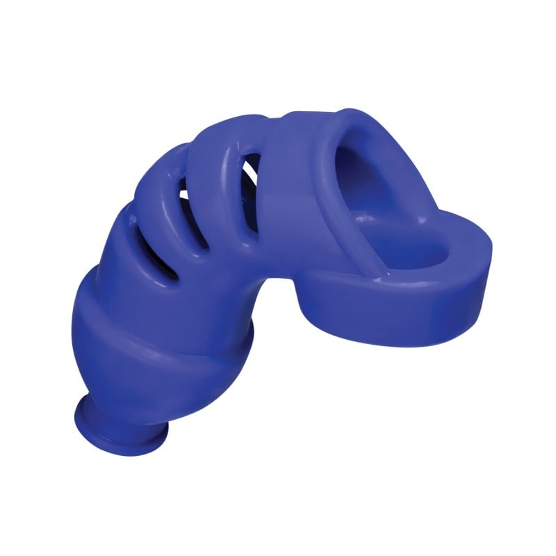 Hunky Junk Lockdown Chastity - Cobalt Hunky Junk Lockdown Chastity - Cobalt