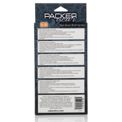 Packer Gear Boxer Brief Harness XL/2XL - Black