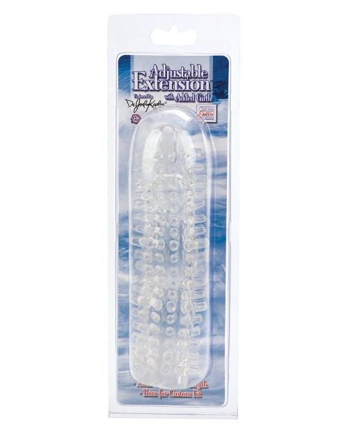 Dr Joel Adjustable Extension Added Girth - Clear