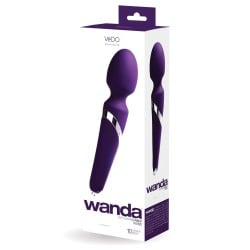 VeDO Wanda Rechargeable Wand - Deep Purple