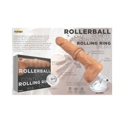 Rollerball Dildo w/Suction Cup