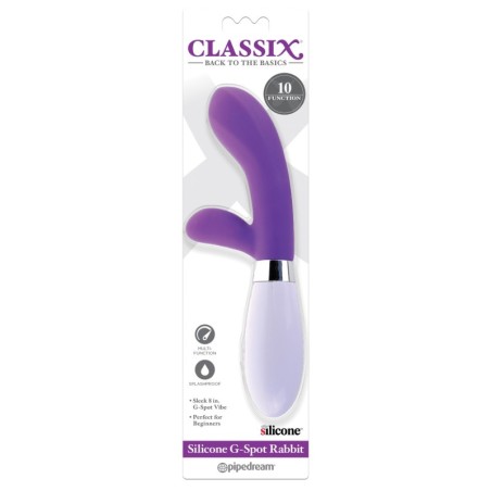 Classix Silicone G-Spot Rabbit - Purple