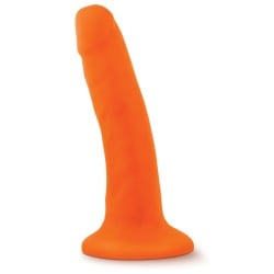 Blush Neo Dual Density 6" Cock - Neon Orange