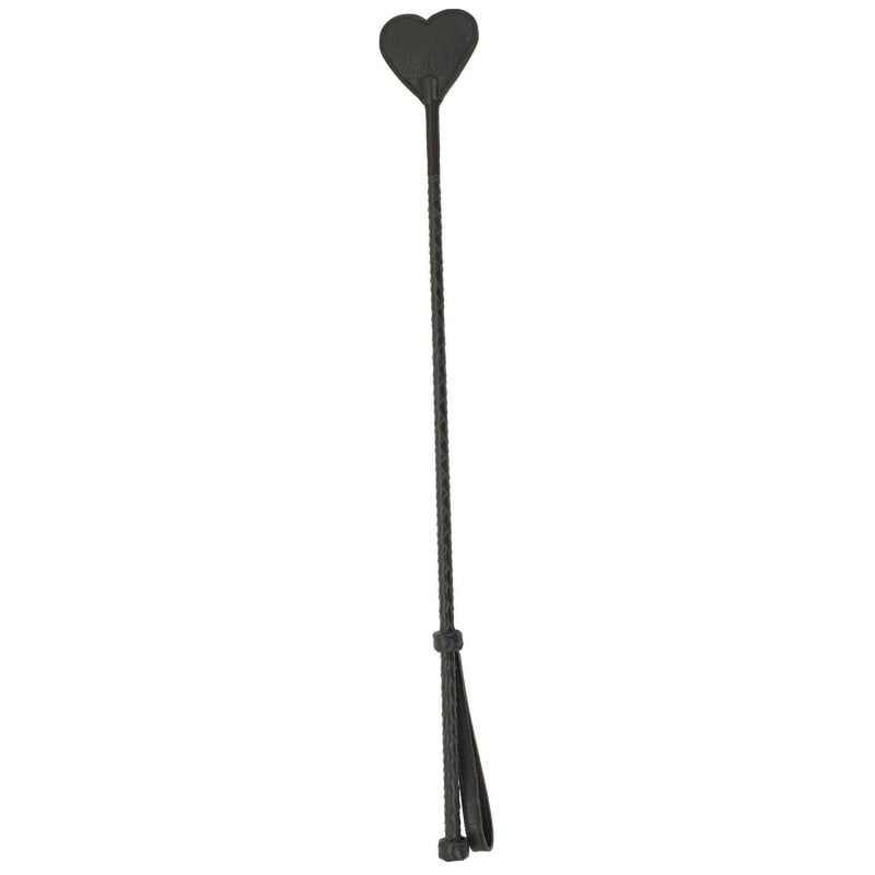 Spartacus Heart Crop - Brown Leather Spartacus Heart Crop - Brown Leather