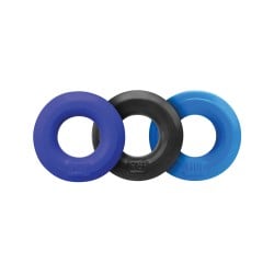 Hunky Junk C Ring Multi Pack - Asst. Colors Pack of 3