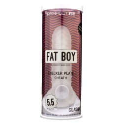 Perfect Fit Fat Boy 5.5" Textured Sheath - Clear