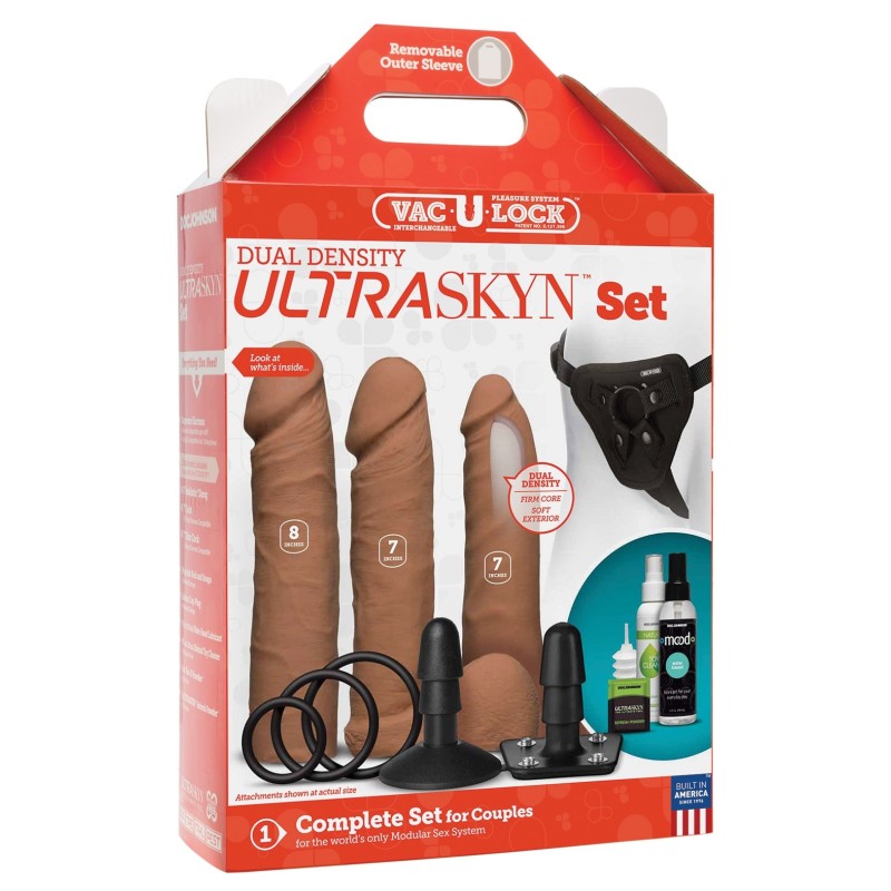 Vac-U-Lock Dual Density ULTRASKYN Set - Caramel Vac-U-Lock Dual Density ULTRASKYN Set - Caramel