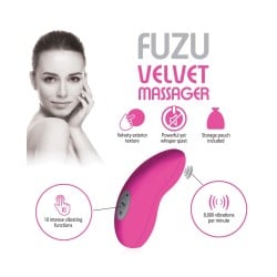 Fuzu Velvet Messager - Neon Pink