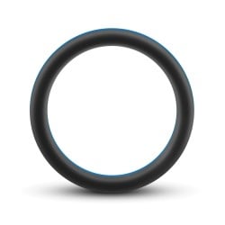 Blush Performance Silicone Go Pro Cock Ring - Black/Blue