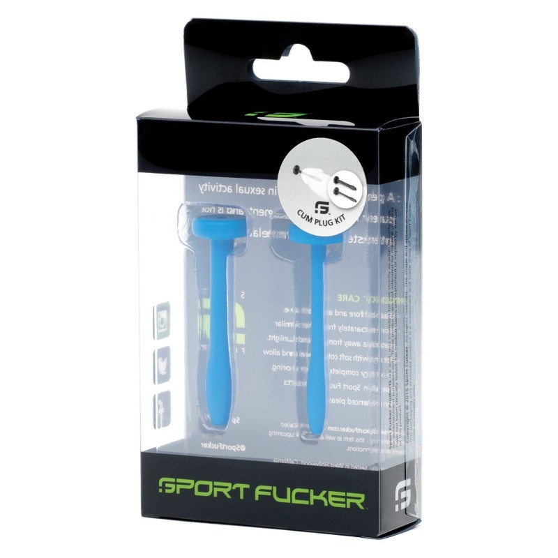 Sport Fucker Cum Plug Kit - Blue Sport Fucker Cum Plug Kit - Blue