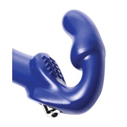 Revolver II Strapless Strap on G-Spot Dildo - Blue