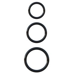 Fantasy C-Ringz Silicone 3-Ring Stamina Set