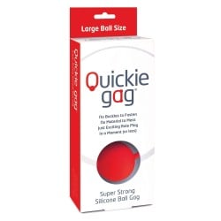 Quickie Ball Gag Large - Red