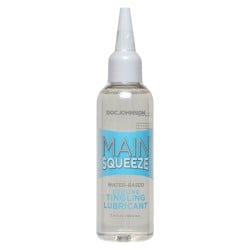 Main Squeeze Cooling/Tingling Water-Based Lubricant - 3.4 oz