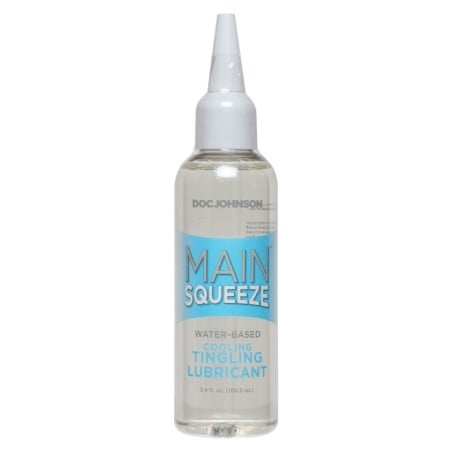 Main Squeeze Cooling/Tingling Water-Based Lubricant - 3.4 oz