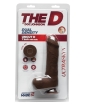 The D 7" Uncut D w/Balls - Chocolate