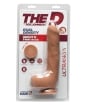 The D 9" Uncut D w/Balls - Caramel