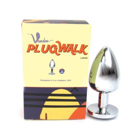 Voodoo Walk Large Metal Plug - Silver