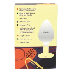 Voodoo Walk Large Metal Plug - Silver