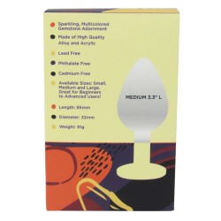 Voodoo Walk Medium Metal Plug - Silver