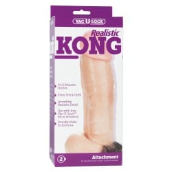Vac-U-Lock Kong Realistic - White