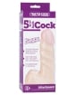 Vac-U-Lock 5.5" Raging Hard on Realistic Cock - White