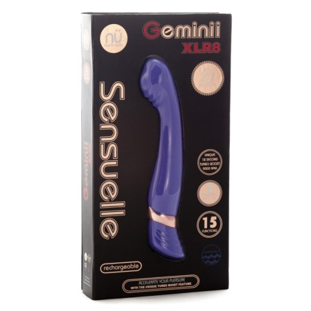 Sensuelle Geminii XLR8 Turbo Boost G Spot - Ultra Violet