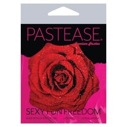 Pastease Glitter Velvet Blooming Rose - Red O/S
