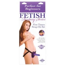 Fetish Fantasy Series First Timers Strap-On Set - Purple