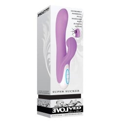 Evolved Super Sucker Dual Stim - Pink