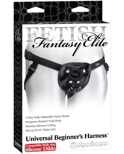 Fantasy Elite Universal Beginner's Harness - Compatable w/Any Silicone Dildo