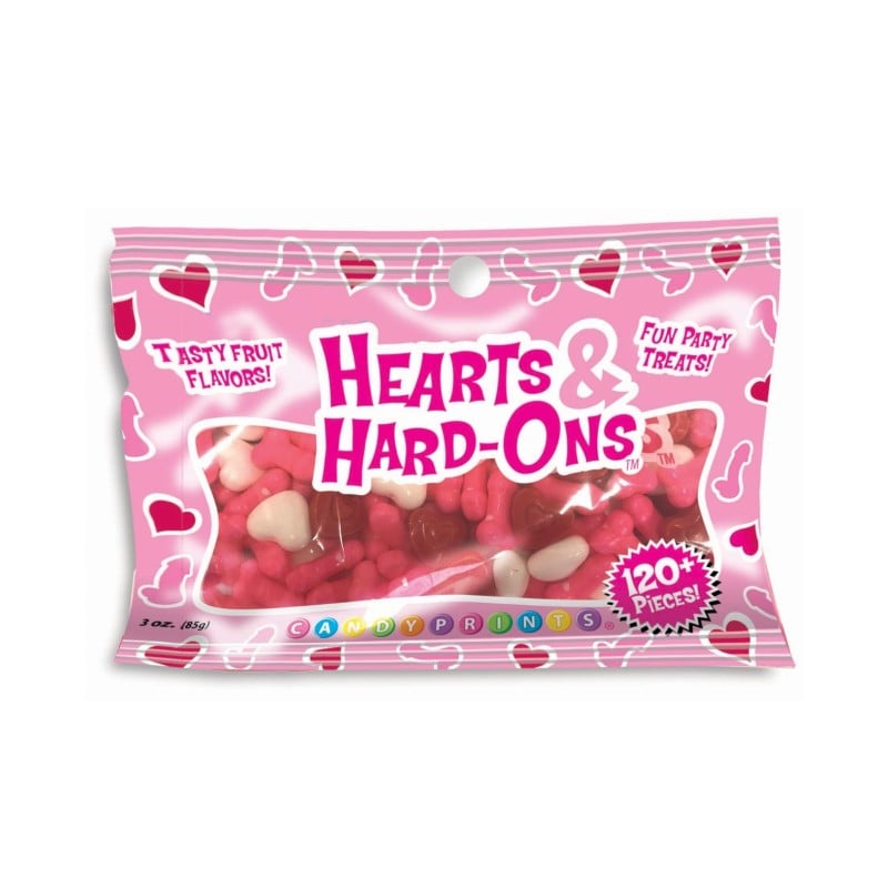 Hearts & Hard Ons Mini Candy - Bag of 120 Hearts & Hard Ons Mini Candy - Bag of 120