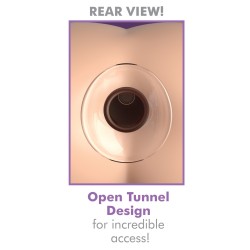 Anal Fantasy Ellite Beginners Anal Glass Gaper - Clear