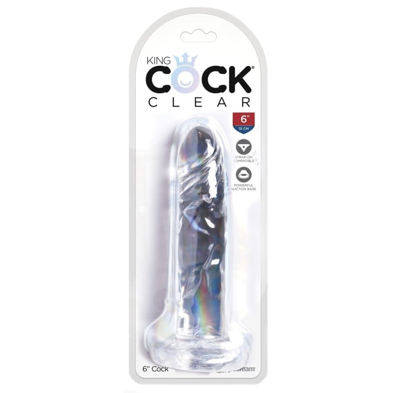 King Cock Clear 6" Cock King Cock Clear 6" Cock