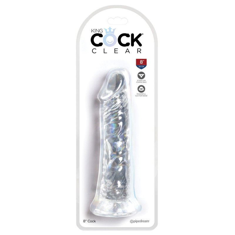 King Cock Clear 8" Cock King Cock Clear 8" Cock